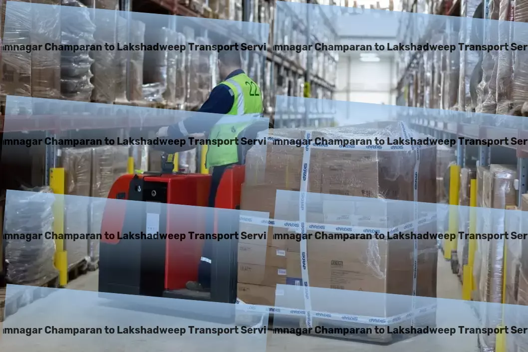 Ramnagar Champaran to Lakshadweep Bike Transport And Scooty Courier Where excellence meets efficiency in Indian logistics services! - Industrial freight solutions