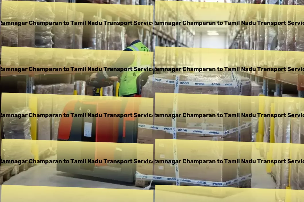 Ramnagar Champaran to Tamil Nadu Courier And Parcel Full truckload freight services